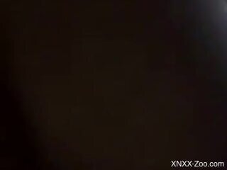 Poorly shot zoophile video with awful camerawork